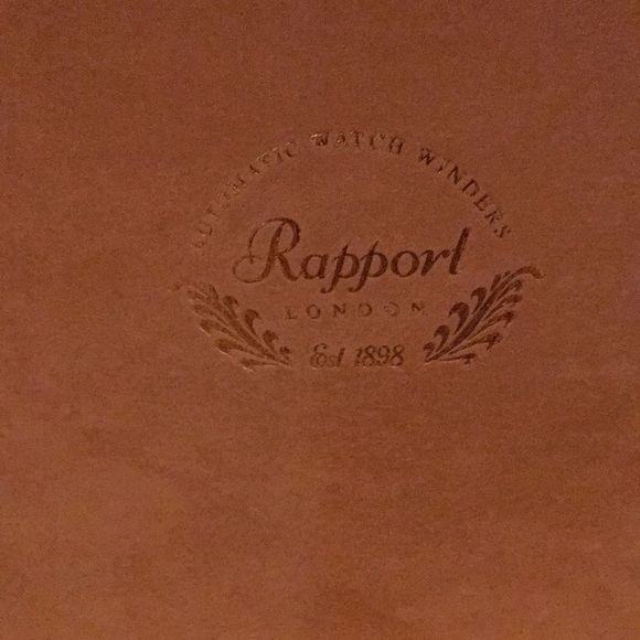 - Rapport Quattro Automatic Watch Winder in mahogany see video-3 out of 4 work. - Picture 9 of 10